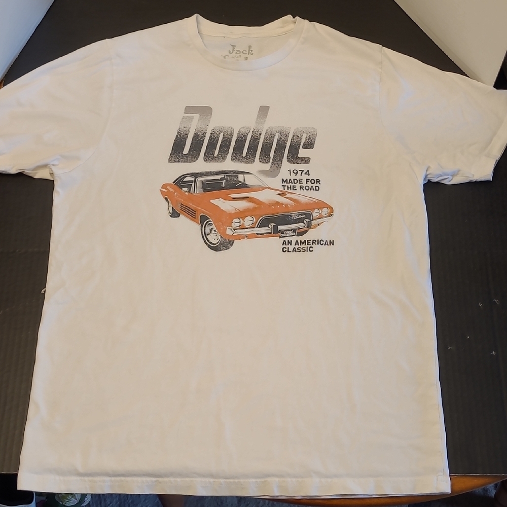 '74 Dodge CHALLENGER Vintage design  White Graphic Tee